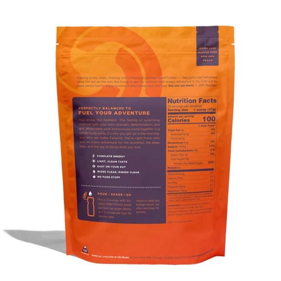 Tailwind Hydration Mandarin Large 1350g 50 Serve