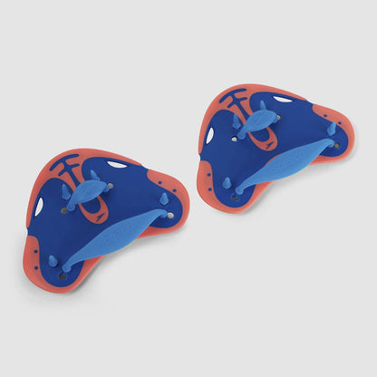 Speedo FINGER PADDLE BLUE/ TANGERINE