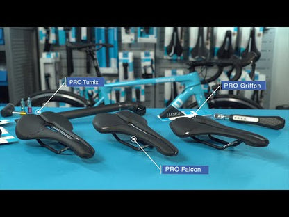 PRO SADDLE- TURNIX PERFORMANCE BLACK 142mm AF